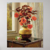 Poster Poppy oriental et Coleus | Jessica Hayllar (Devant)