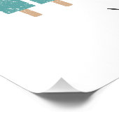 Poster Popsicles Crème de glace Vintage Conception d'été  (Coin)