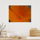 Poster Populaire orange avec BW (Cuisine)