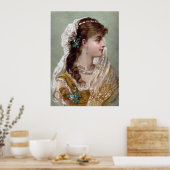 POSTER PORCELAIN SUR VAIL (Cuisine)