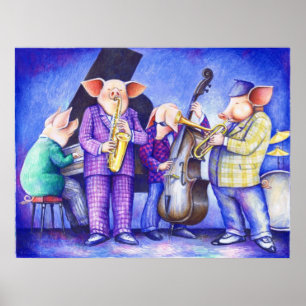 Poster Porcelet de Charlie et ses toutes les étables