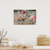 Poster Porcelet rose numéro trois (Cuisine)