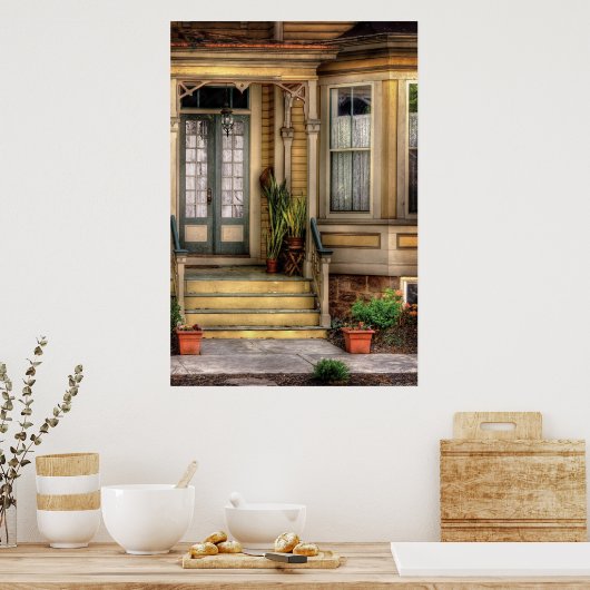 Poster Porche - Maison 109 (Cuisine)