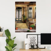 Poster Porche - Maison 109 (Bureau à domicile)