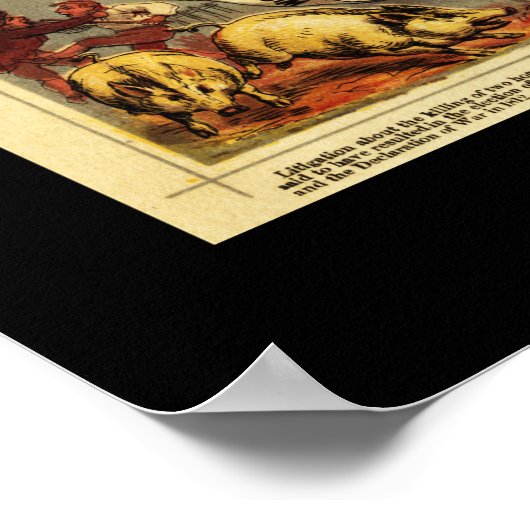 Poster Porcinéographe (Coin)