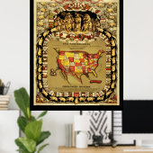 Poster Porcinéographe (Bureau à domicile)