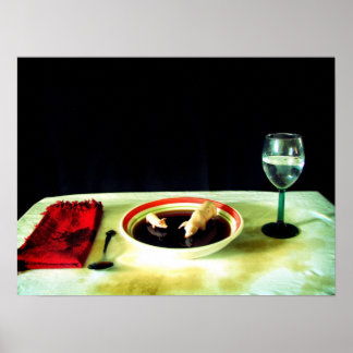 Poster Porcs en soupe