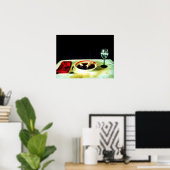 Poster Porcs en soupe (Bureau à domicile)