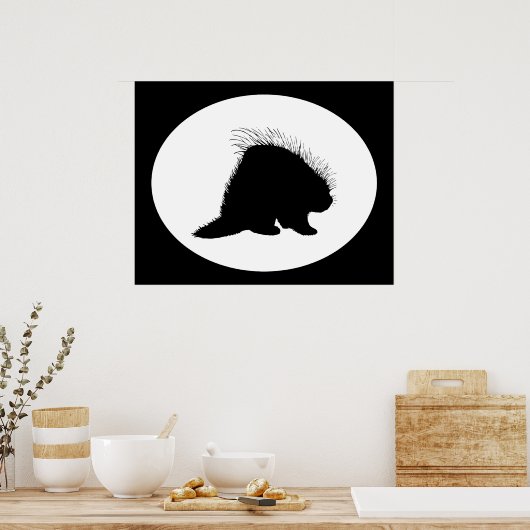 Poster Porcupine (Cuisine)