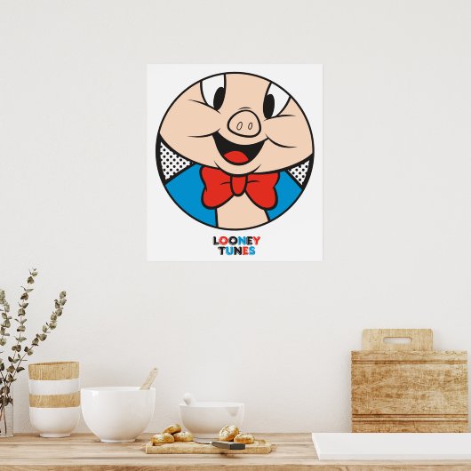 Poster Porky Dotty Icon (Cuisine)