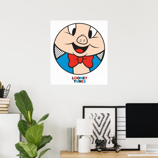 Poster Porky Dotty Icon (Bureau à domicile)