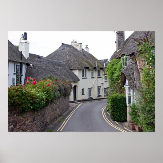 Poster Porlock, Somerset (Devant)