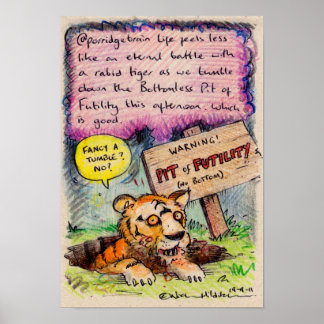 Poster @porridgecerveau irkafirka print