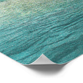 Poster Port avec yachts et bateaux à voile (Coin)