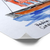 Poster Port, Bastia | Corse, France (Coin)