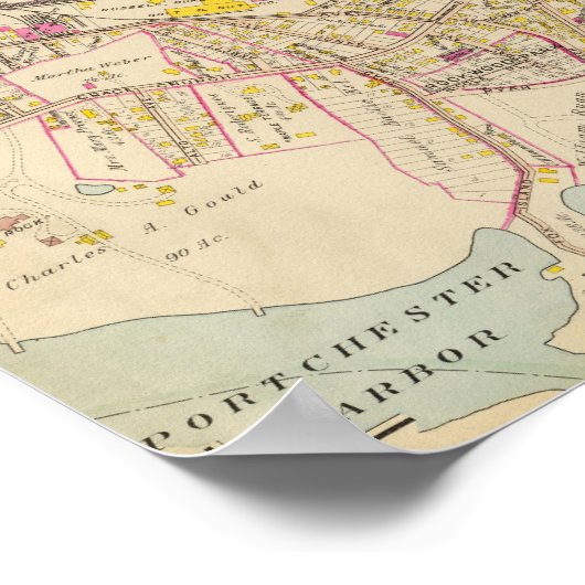 Poster Port Chester, New York (Coin)