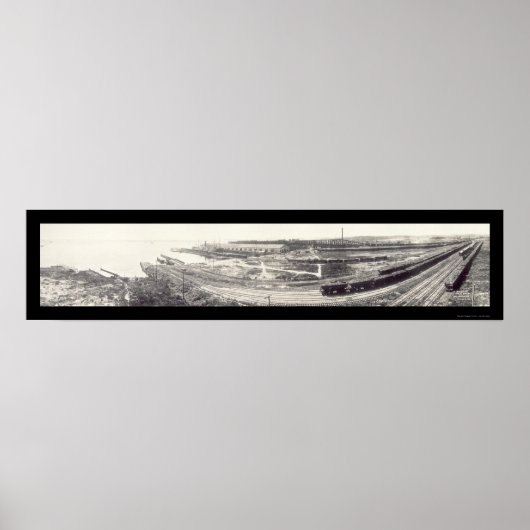 Poster Port Covington, MD Photo 1913 (Devant)