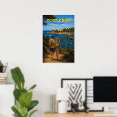 Poster Port-Cros (Bureau à domicile)
