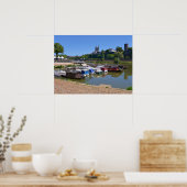 Poster Port d'Angers en France (Cuisine)