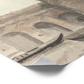 Poster Port d'Arona (1795) Charles Gore (Coin)