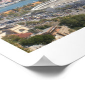 Poster Port de Barcelone (Coin)