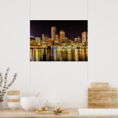 Poster Port de Boston (Cuisine)