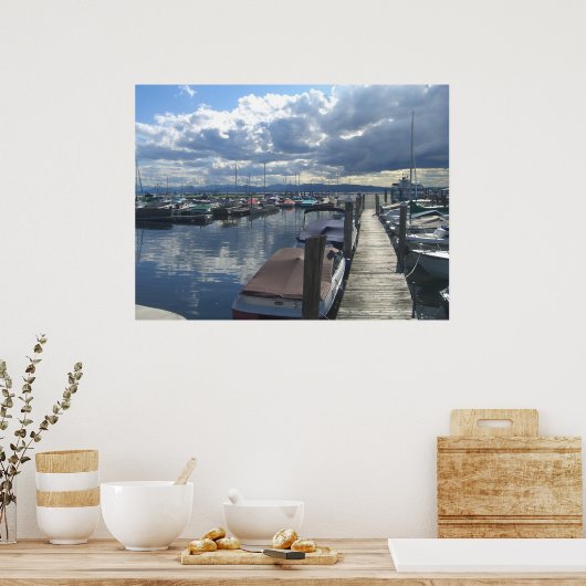 Poster port de burlington (Cuisine)