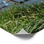 Poster Port de Dieppe, Normandie, France, (Coin)