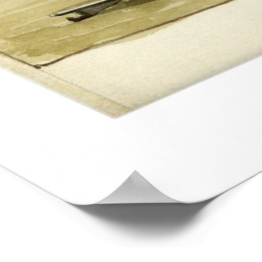 Poster Port de Ironclad par D.M.N. Stouffer 1864 (Coin)