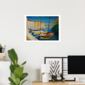 Poster Port de Martigues (Bureau à domicile)