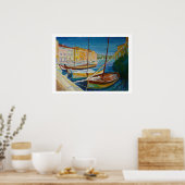 Poster Port de Martigues (Cuisine)