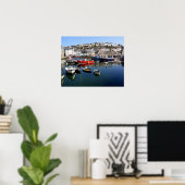 Poster port de Mevagissey (Bureau à domicile)