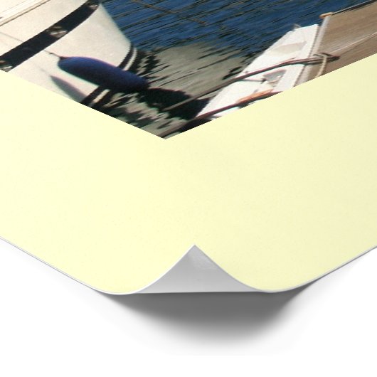 Poster Port de Monaco (Coin)