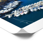 Poster Port de Monaco (Coin)