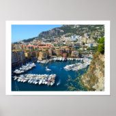 Poster Port de Monaco (Devant)
