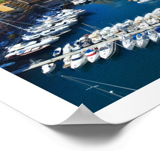 Poster Port de Monaco (Coin)