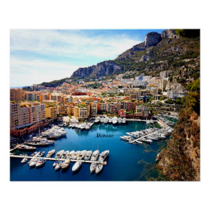 Poster Port de Monaco