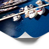 Poster Port de Monaco (Coin)