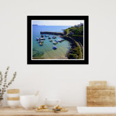 Poster Port de Portscatho, Cornouailles (Cuisine)