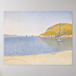 Poster Port de Saint-Cast par Paul Signac