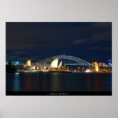 Poster Port de Sydney (Devant)