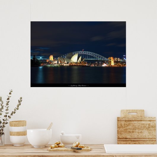 Poster Port de Sydney (Cuisine)