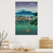 Poster Port de Tokaido Numazu par Tsuchiya Koitsu (Cuisine)