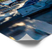 Poster Port de voiliers // Lac Dillon Colorado (Coin)