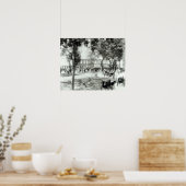 Poster Port d'Espagne, Trinidad, 1891 (Cuisine)