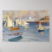 Poster Port d'Helsinki | Albert Edelfeel (Devant)