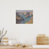 Poster Port-Domois, Belle-Isle (1887) par Claude Monet (Cuisine)