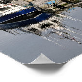 Poster Port du Tréport en France (Coin)