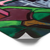 Poster Port du Vieux Canal Oscar Bluemner (Coin)