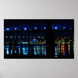 Poster Port maritime de New York City